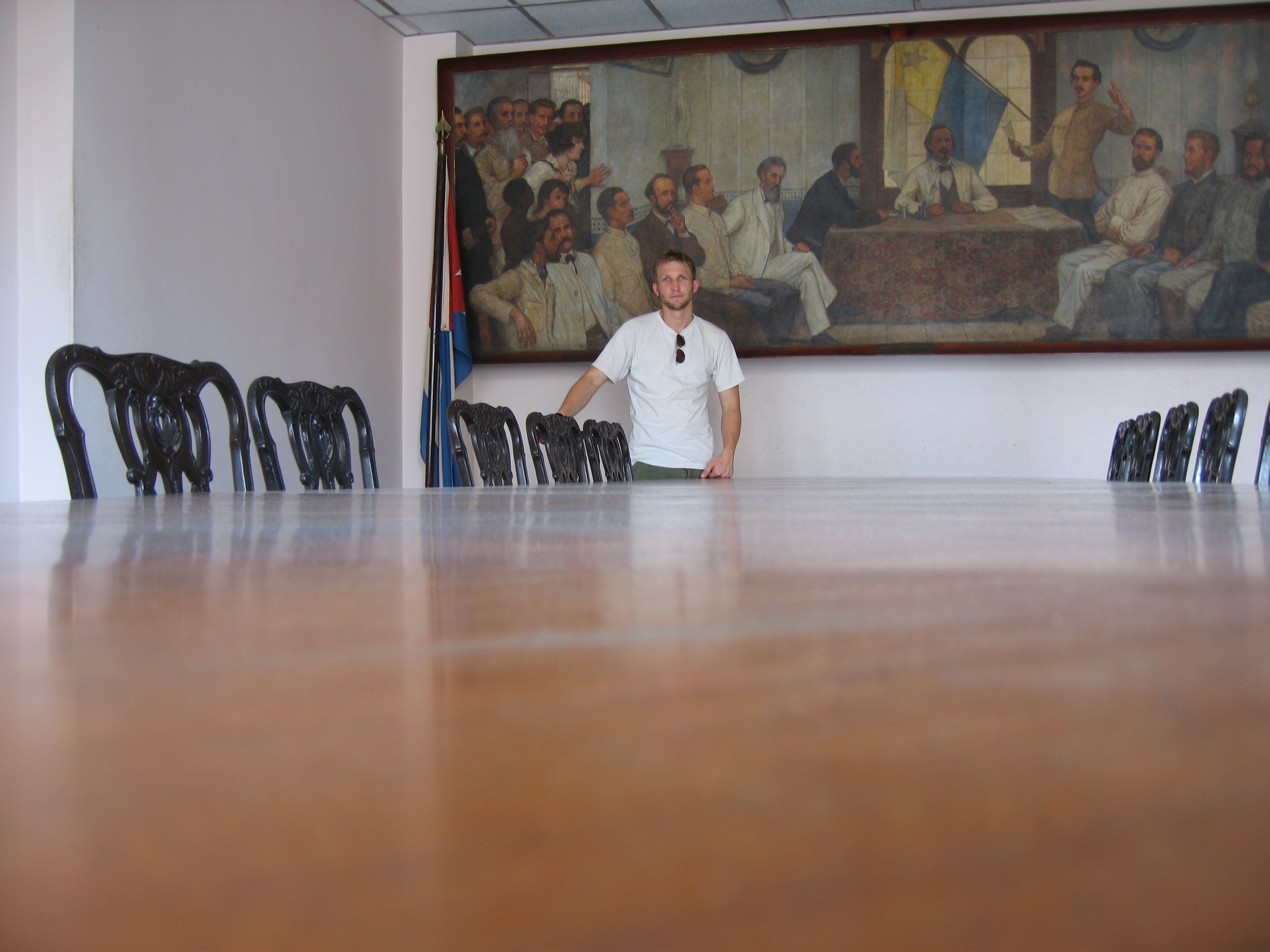 Museum der Revolution, im ehemaligen Arbeitszimmer von Fidel