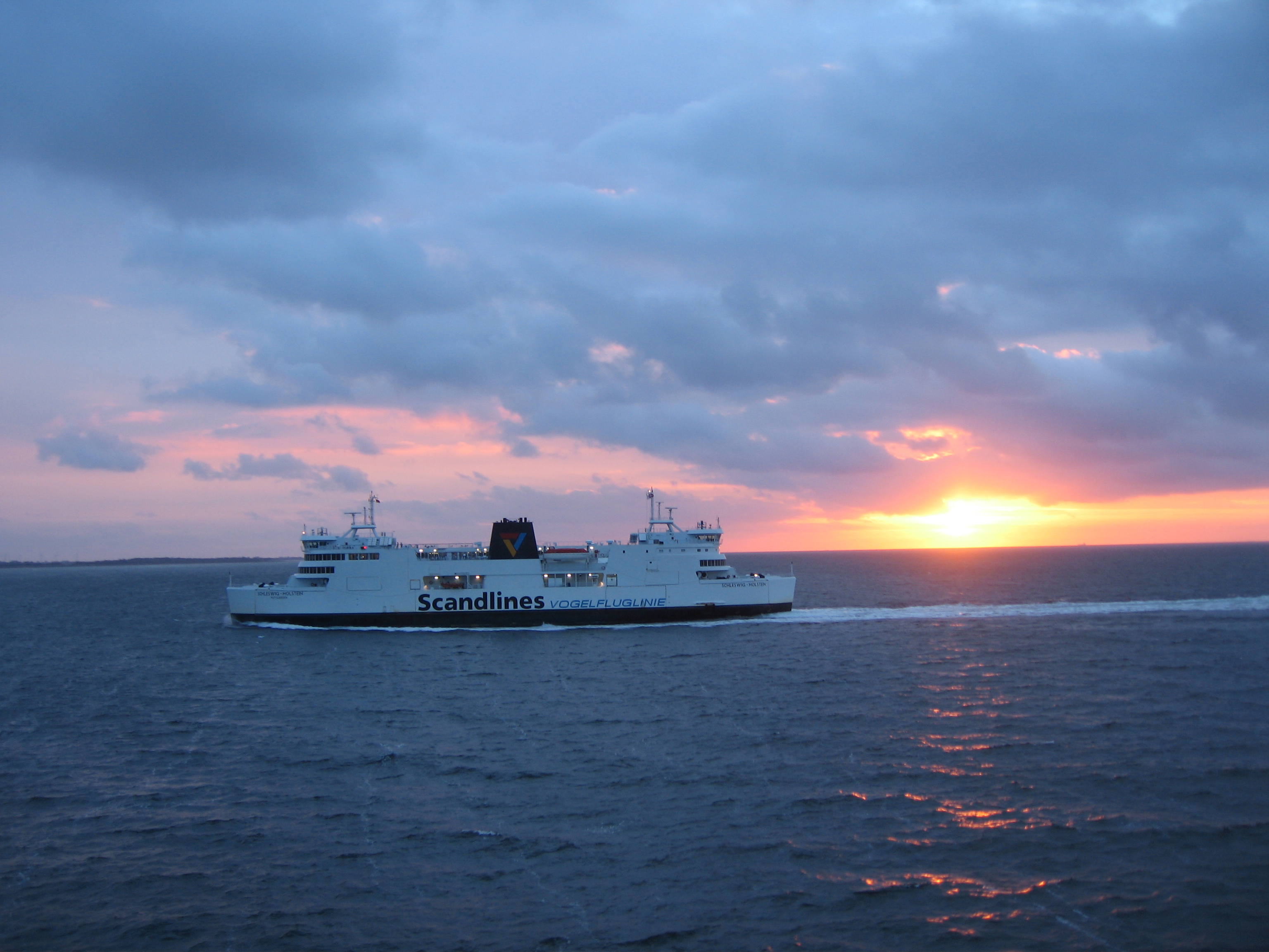 rüber gings mit so einer von Scandlines