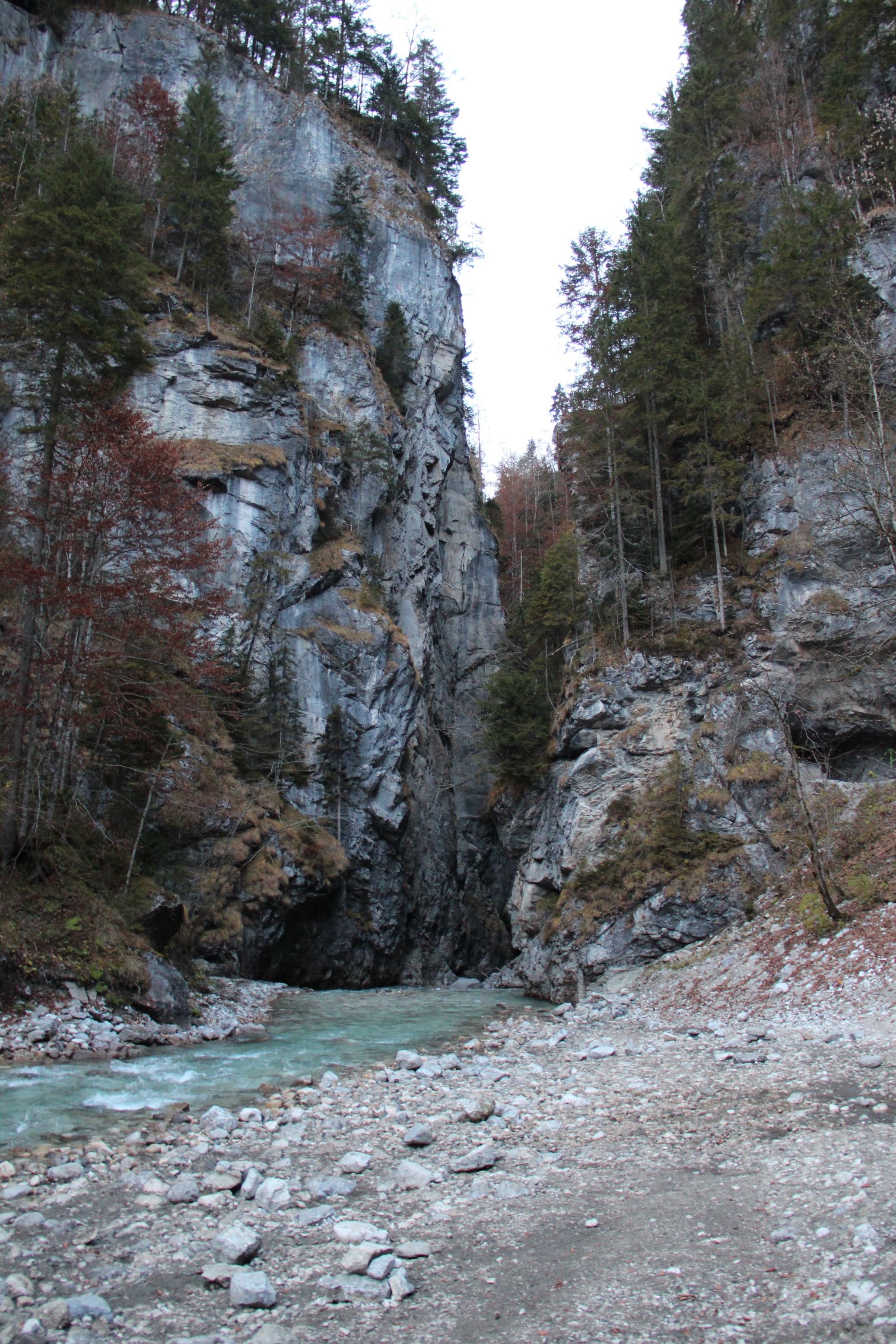 Schlucht in der Partnachklamm