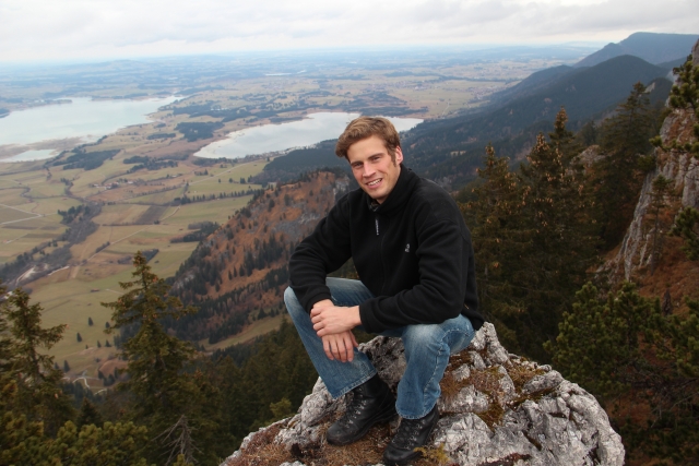 auf dem Weg zum Tegelberg